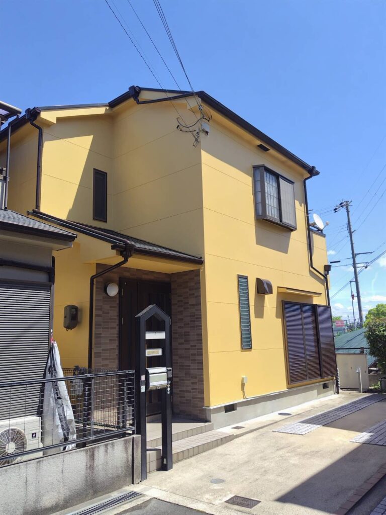 クローバーペイント外壁塗装施工事例